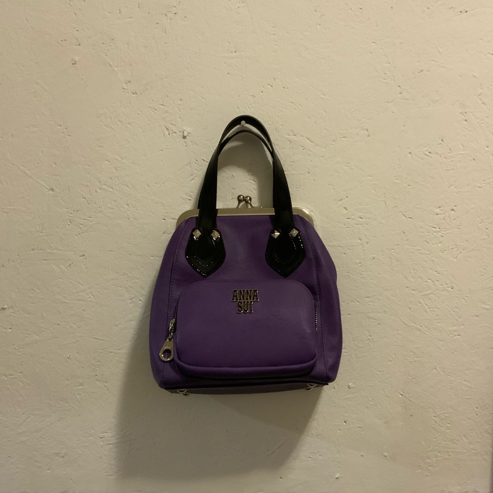 Anna Sui clasp crossbody bag